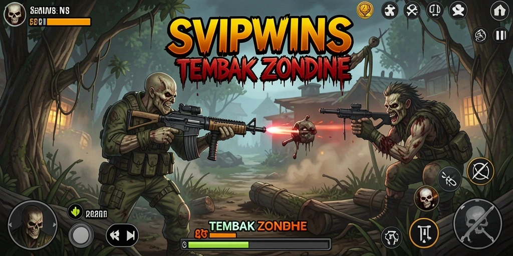 Antarmuka permainan SVIPWINS yang menarik dan penuh aksi.