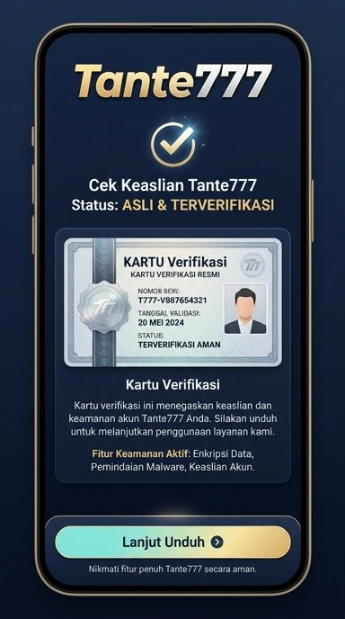 Kanal Resmi Tante777 untuk Pengguna Android Indonesia